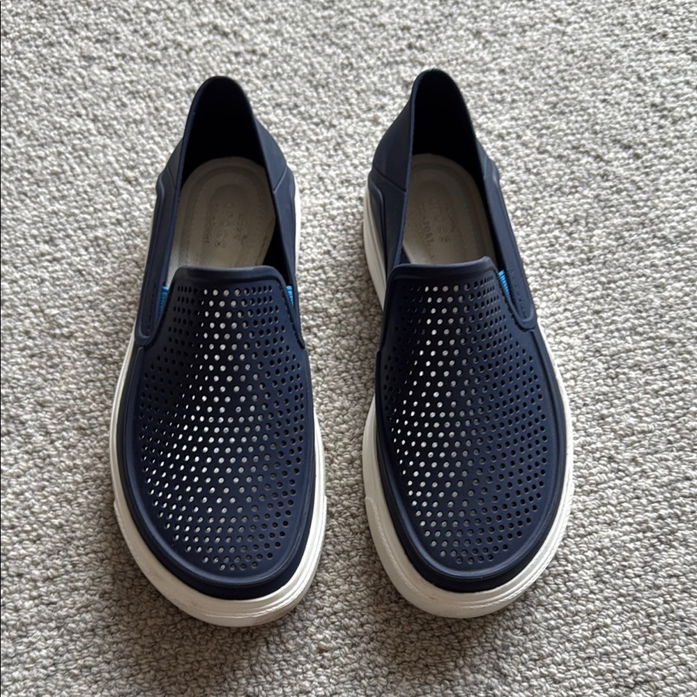 Crocs Boys Navy Slip-On Shoes